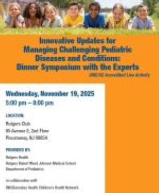 Innovative Updates for Managing Challenging Pediatric Diseases and Conditions: Dinner Symposium with the Expert Banner